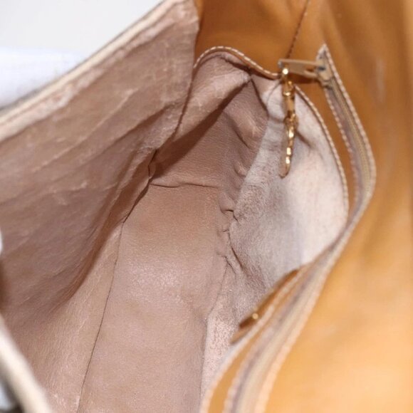 GUCCI Micro GG Supreme Web Sherry Line Bag PVC Beige 001 115 0914 Auth BA7111 - Picture 13 of 16